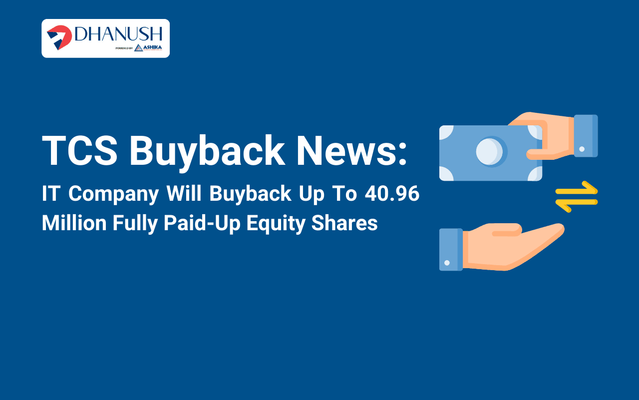 TCS Rs. 17000 Crore Buyback News : Stock Jumps 5% In 3 Days