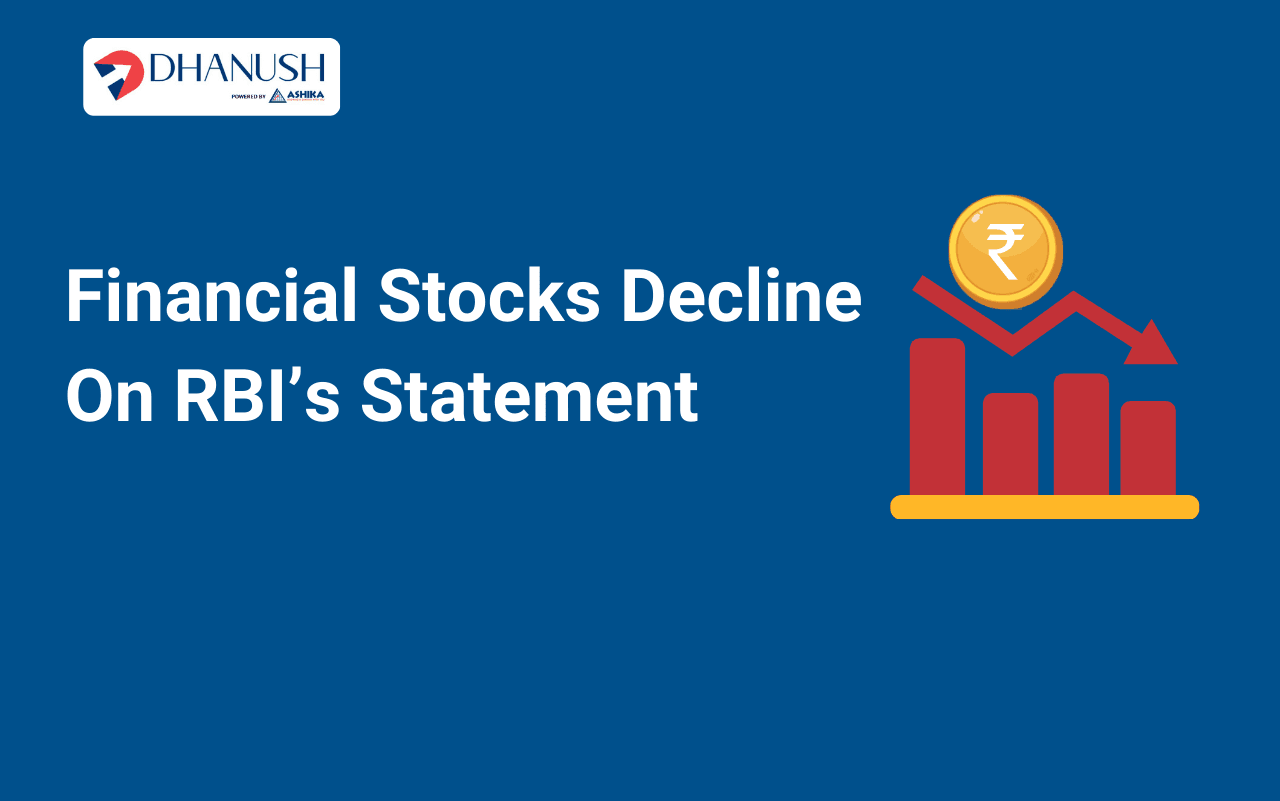 Financial Stocks Decline As RBI Raises Risk-Weight On Consumer Loans