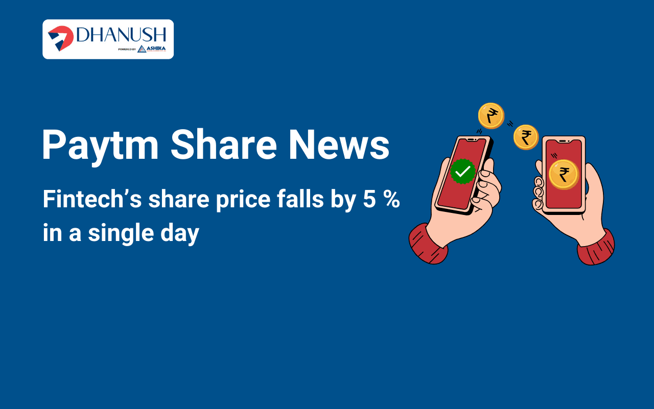 Paytm share price tumbles