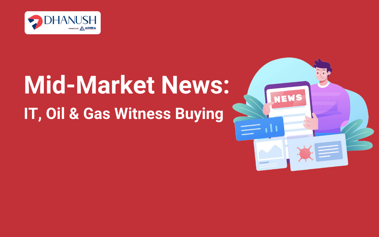 Mid-Stock Market News: IT, Oil & Gas Witness Buying (10-11-2023)