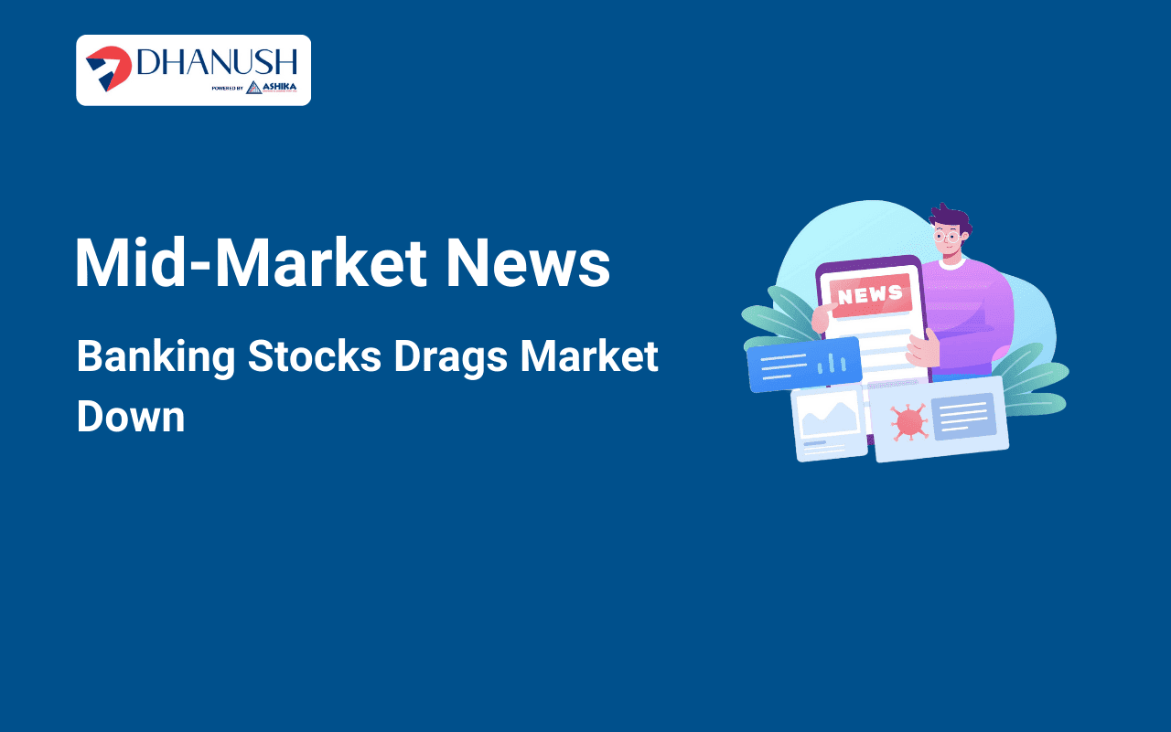 Stock Market Update: Sensex, Nifty trade lower dragged by banks