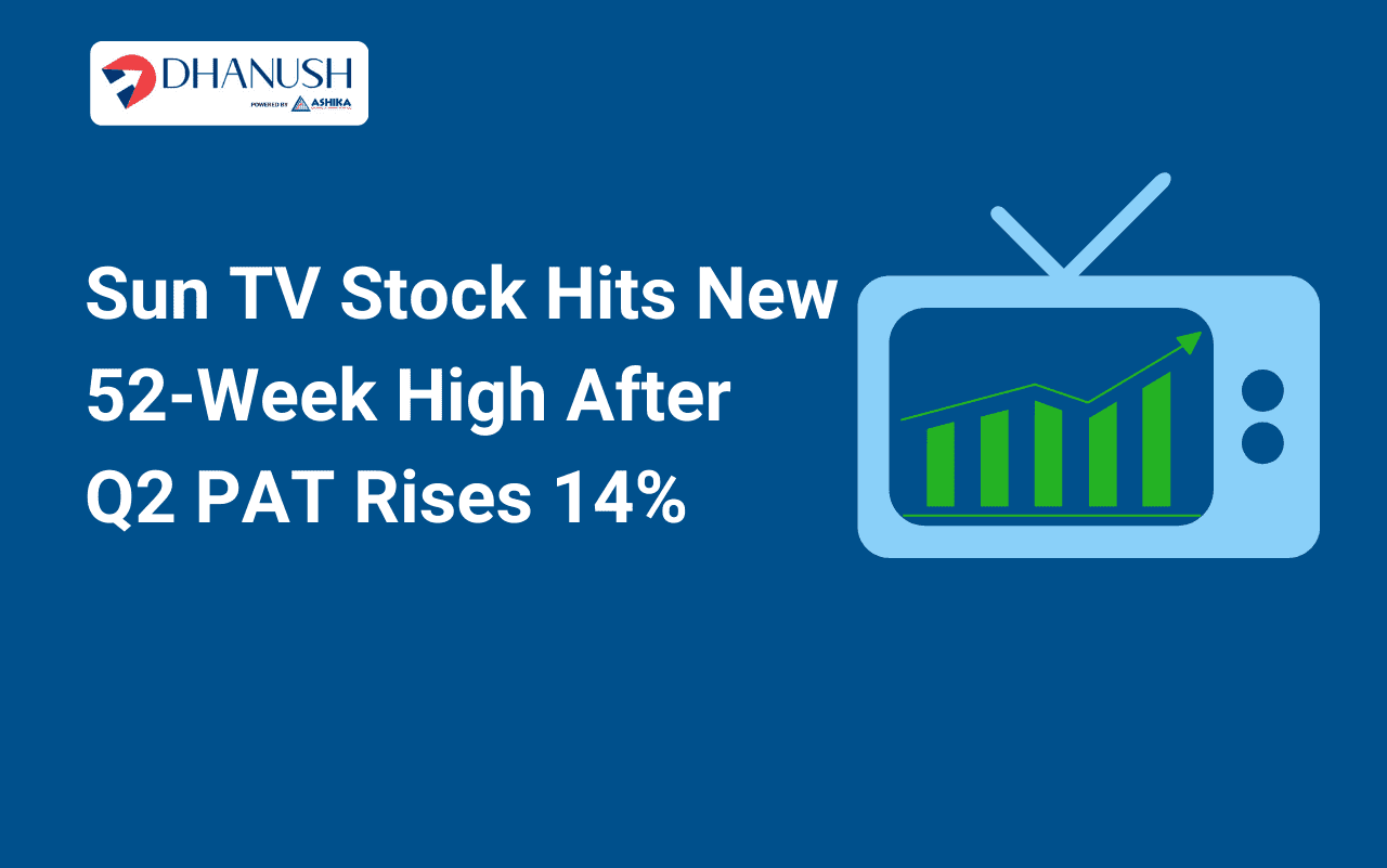 Sun TV Stock Hits New  52-Week High