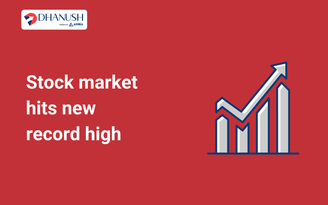 Stock market hits new record high