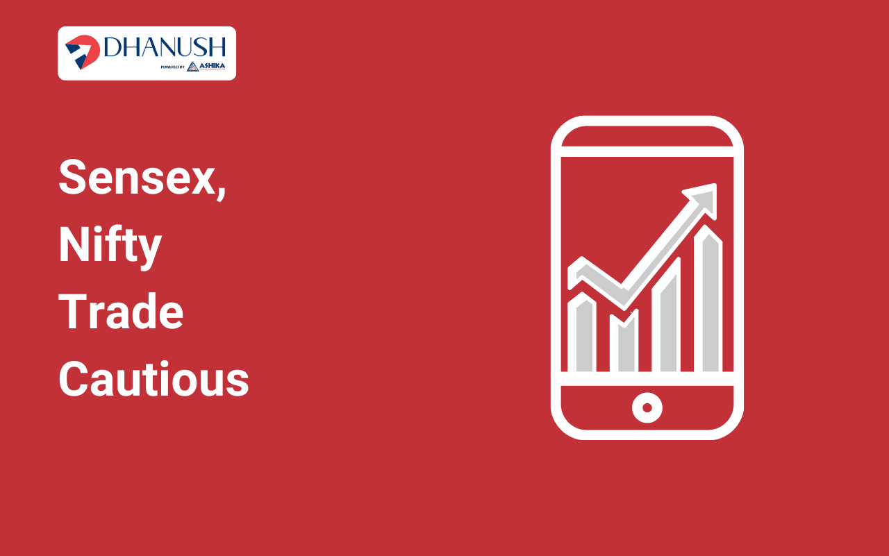 Sensex, Nifty Trade Cautious
