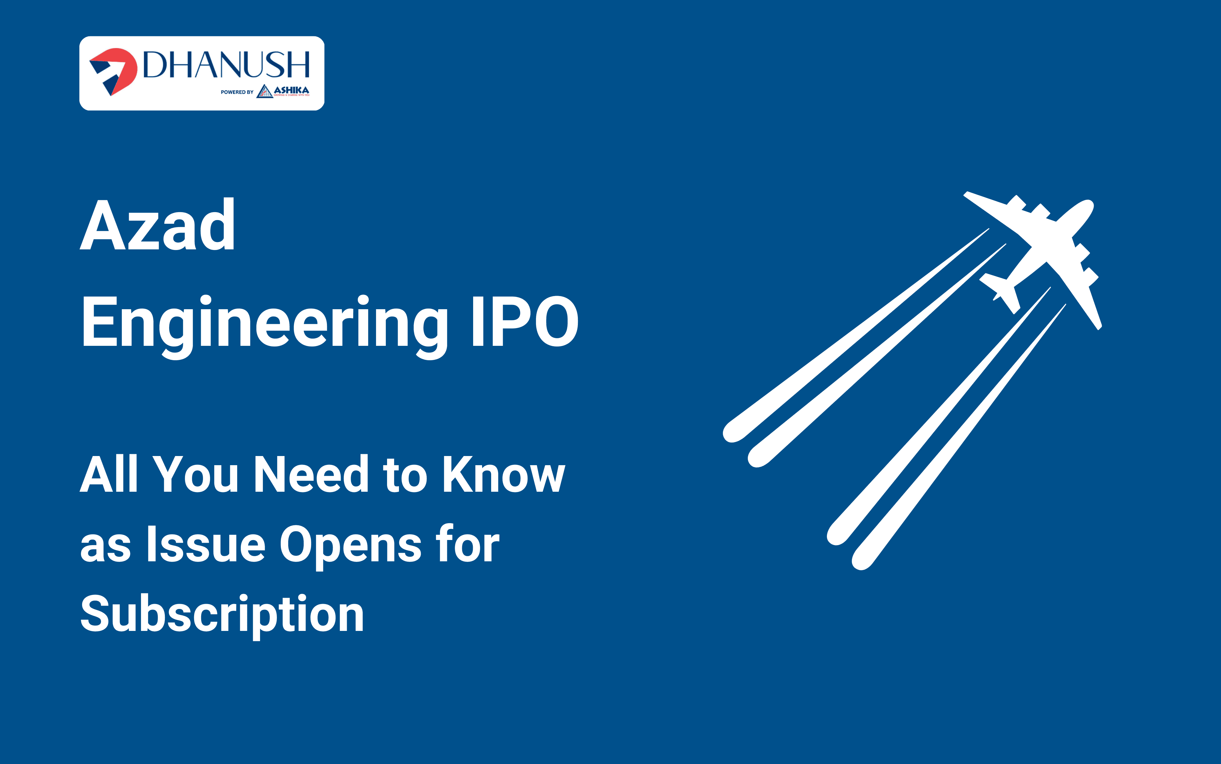 Azad Engineering IPO: All You Need to Know as Issue Opens for Subscription