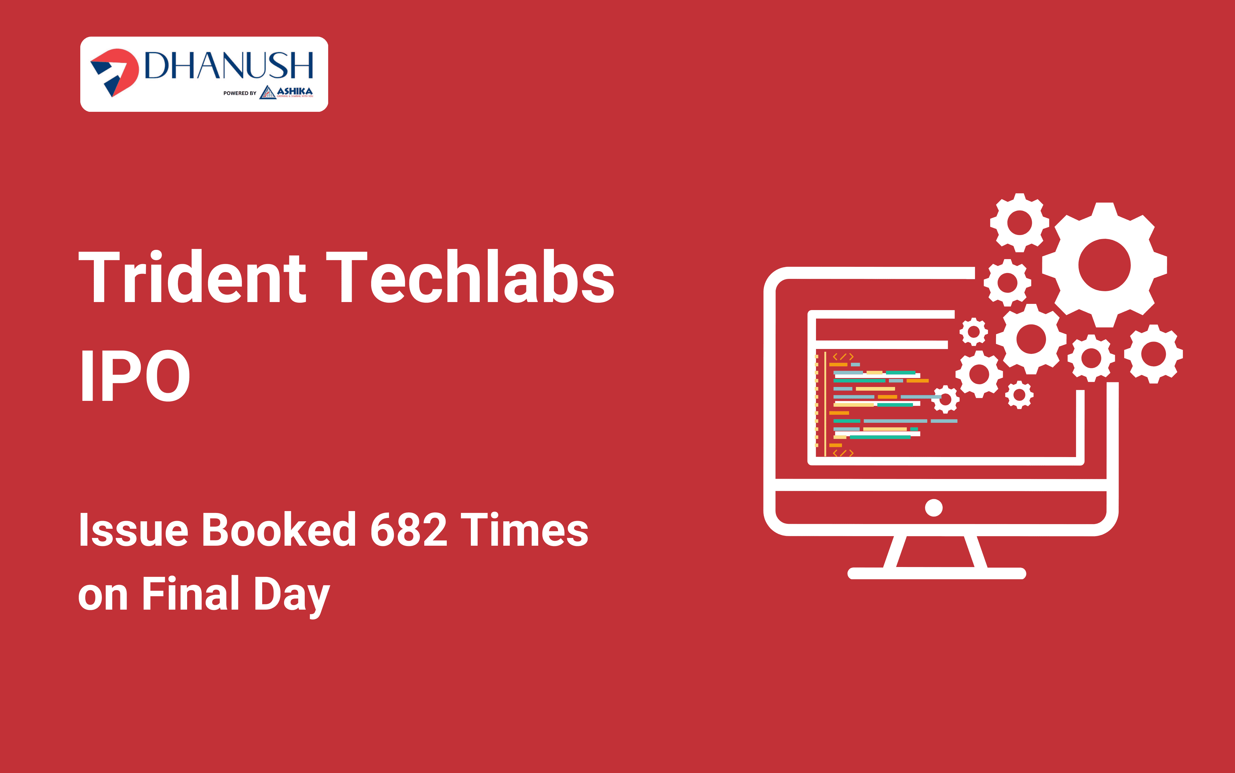 Trident Techlabs IPO: Issue Booked 682 Times on Final Day