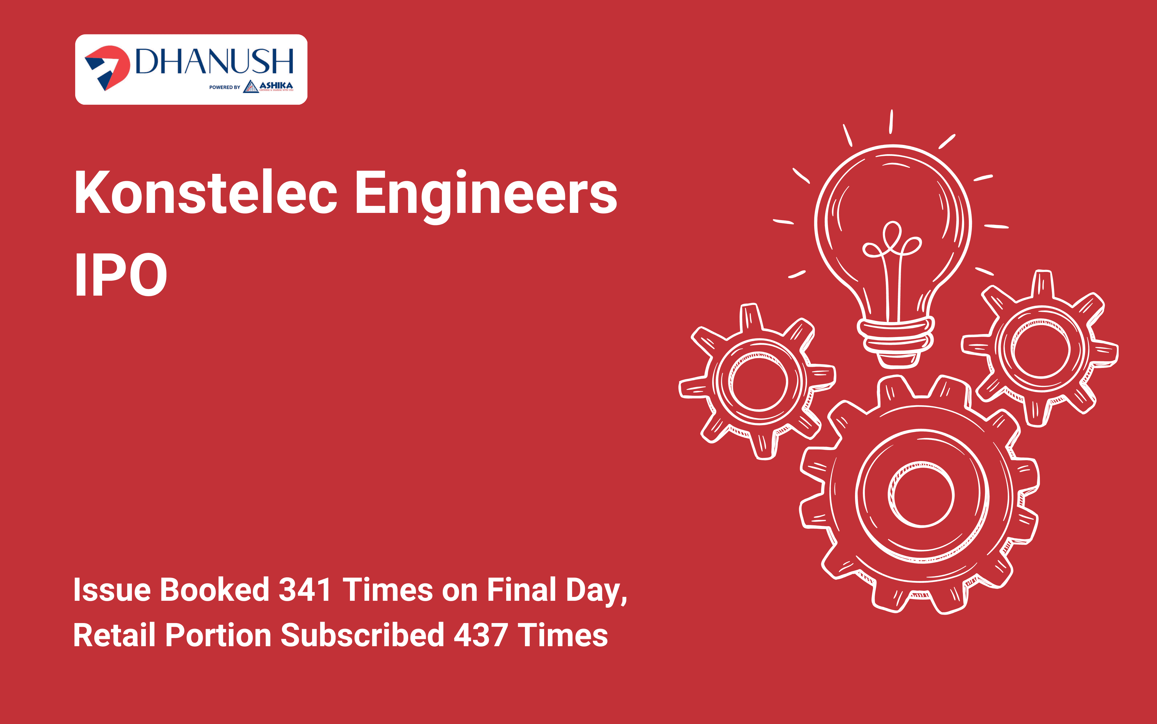 Konstelec Engineers IPO: Issue Booked 341 Times on Final Day, Retail Portion Subscribed 437 Times