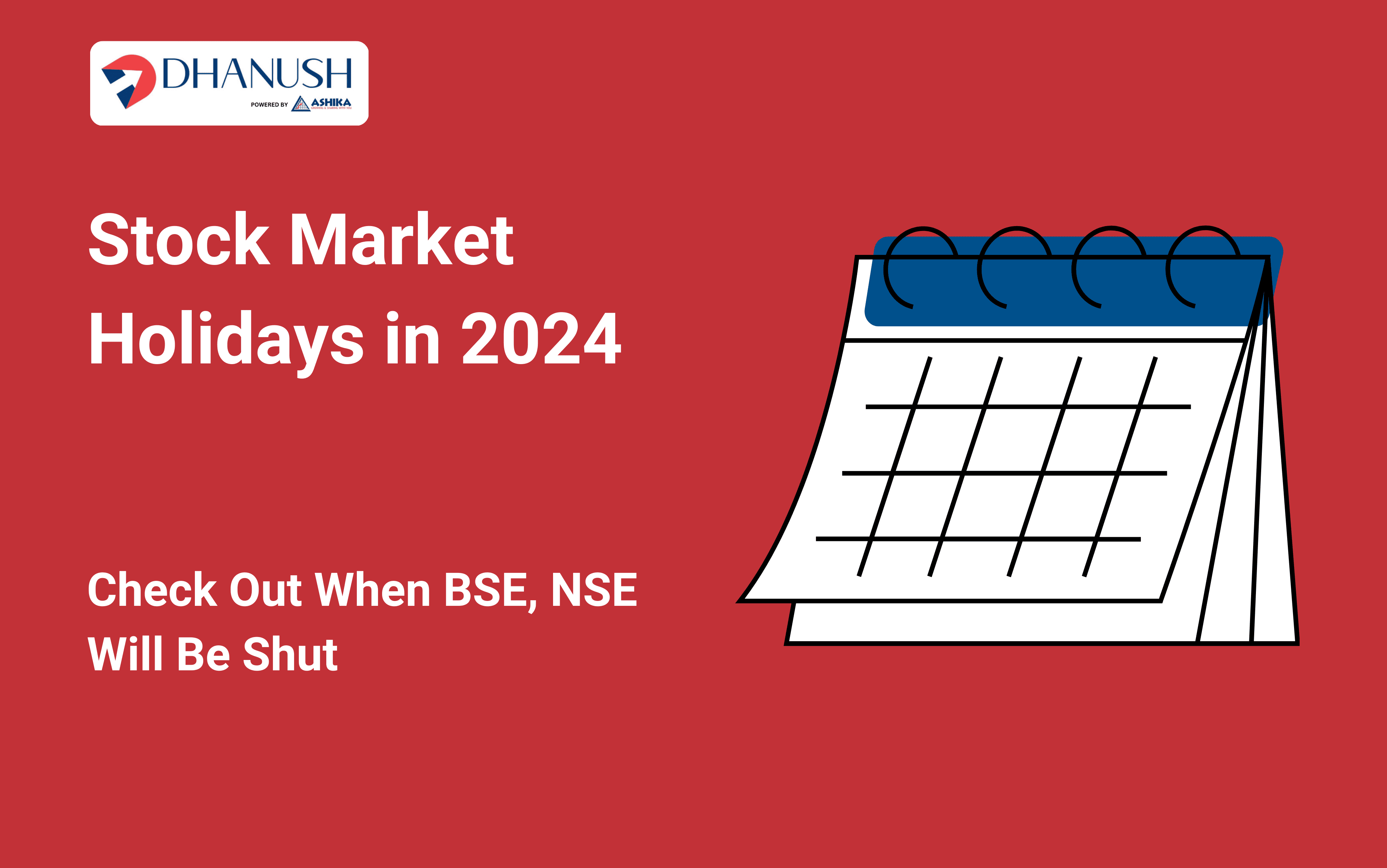 Stock Market Holidays List 2024: Check Out When BSE, NSE Will Be Shut
