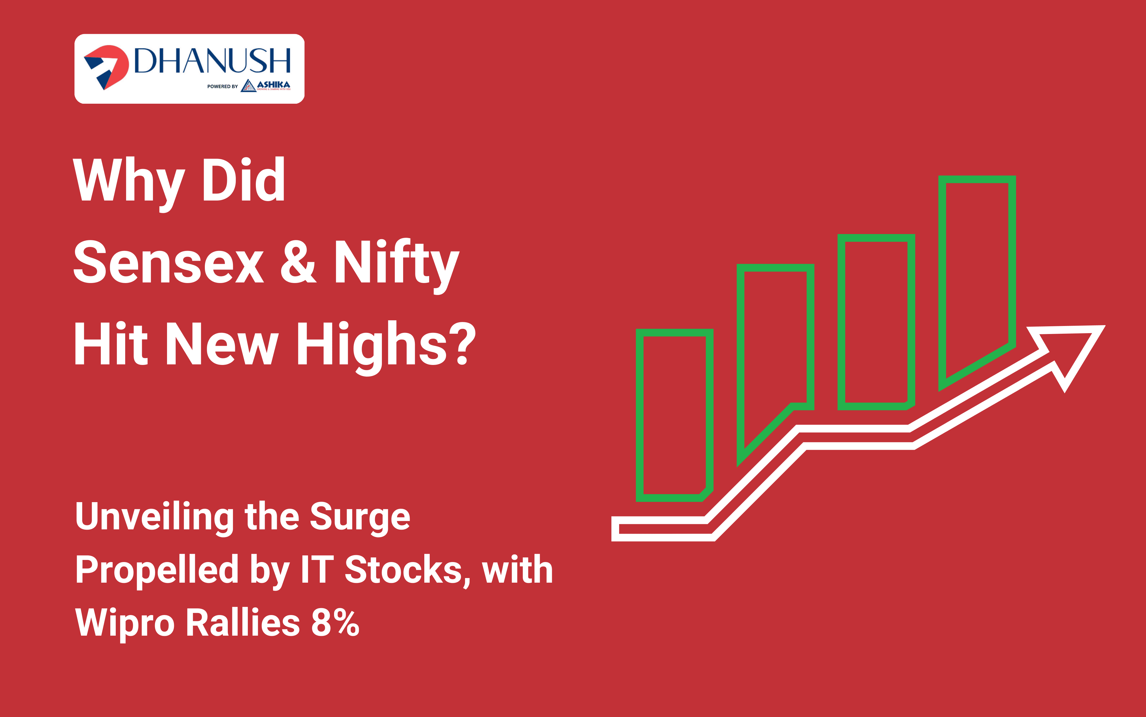 Why Did Sensex & Nifty Hit New Highs? Unveiling the Surge Propelled by IT Stocks, with Wipro Rallies 8%