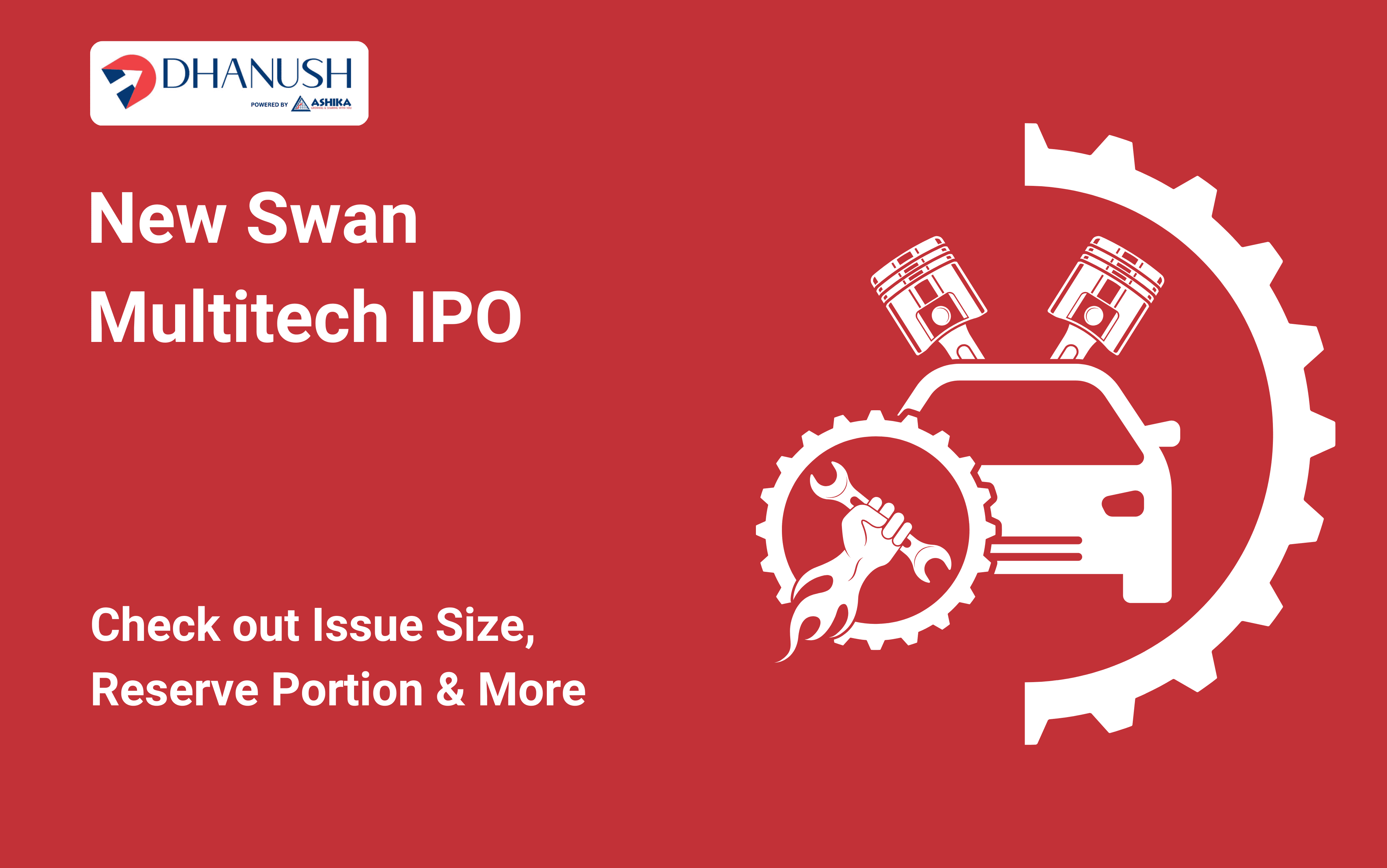 New Swan Multitech IPO: Check out Issue Size, Reserve Portion & More