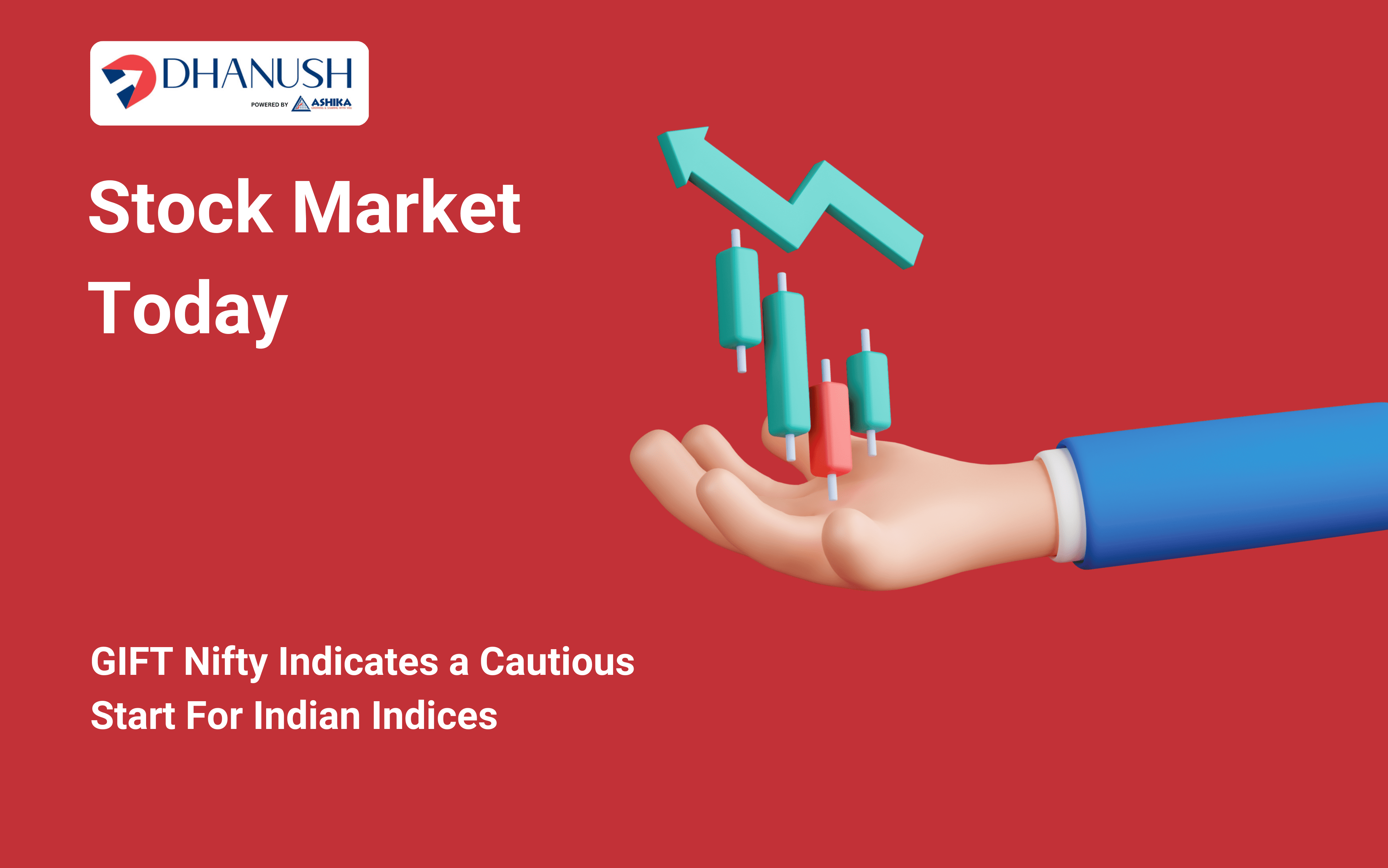 Stock Market Today: GIFT Nifty Indicates a Cautious Start For Indian Indices