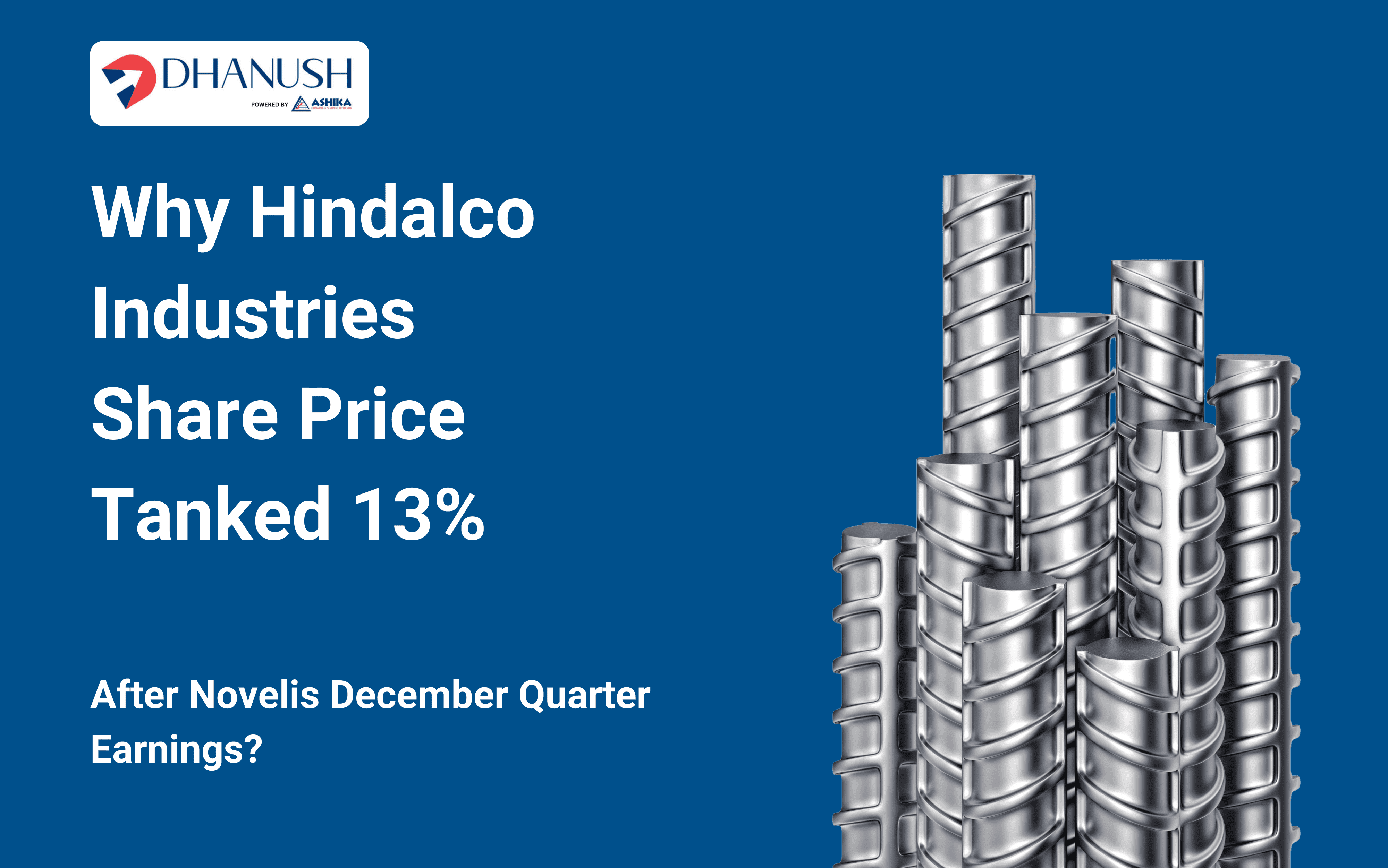 Why Hindalco Industries Share Price Tanked 13% After Novelis December Quarter Earnings?