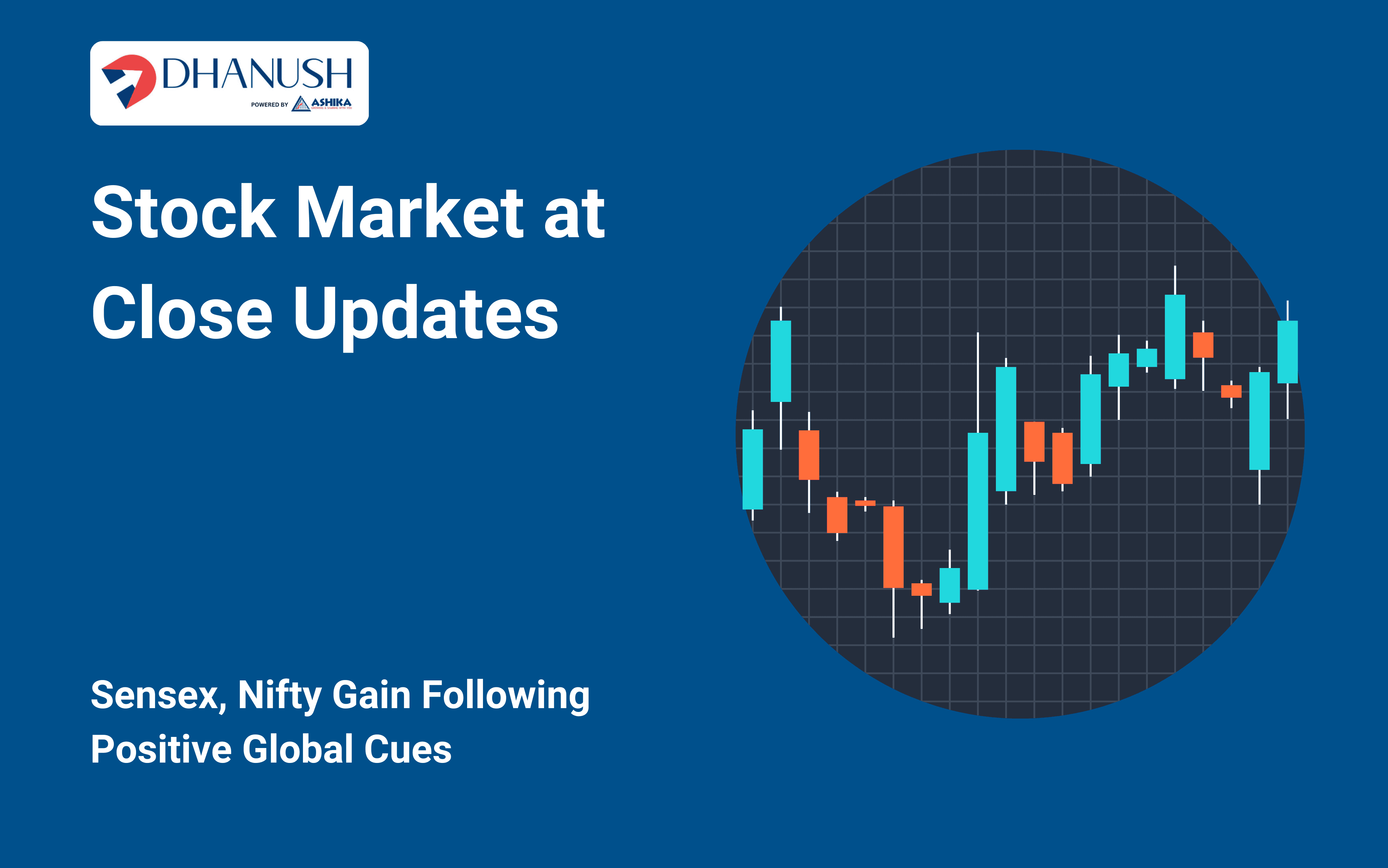 Stock Market at Close: Sensex, Nifty Gain Following Positive Global Cues