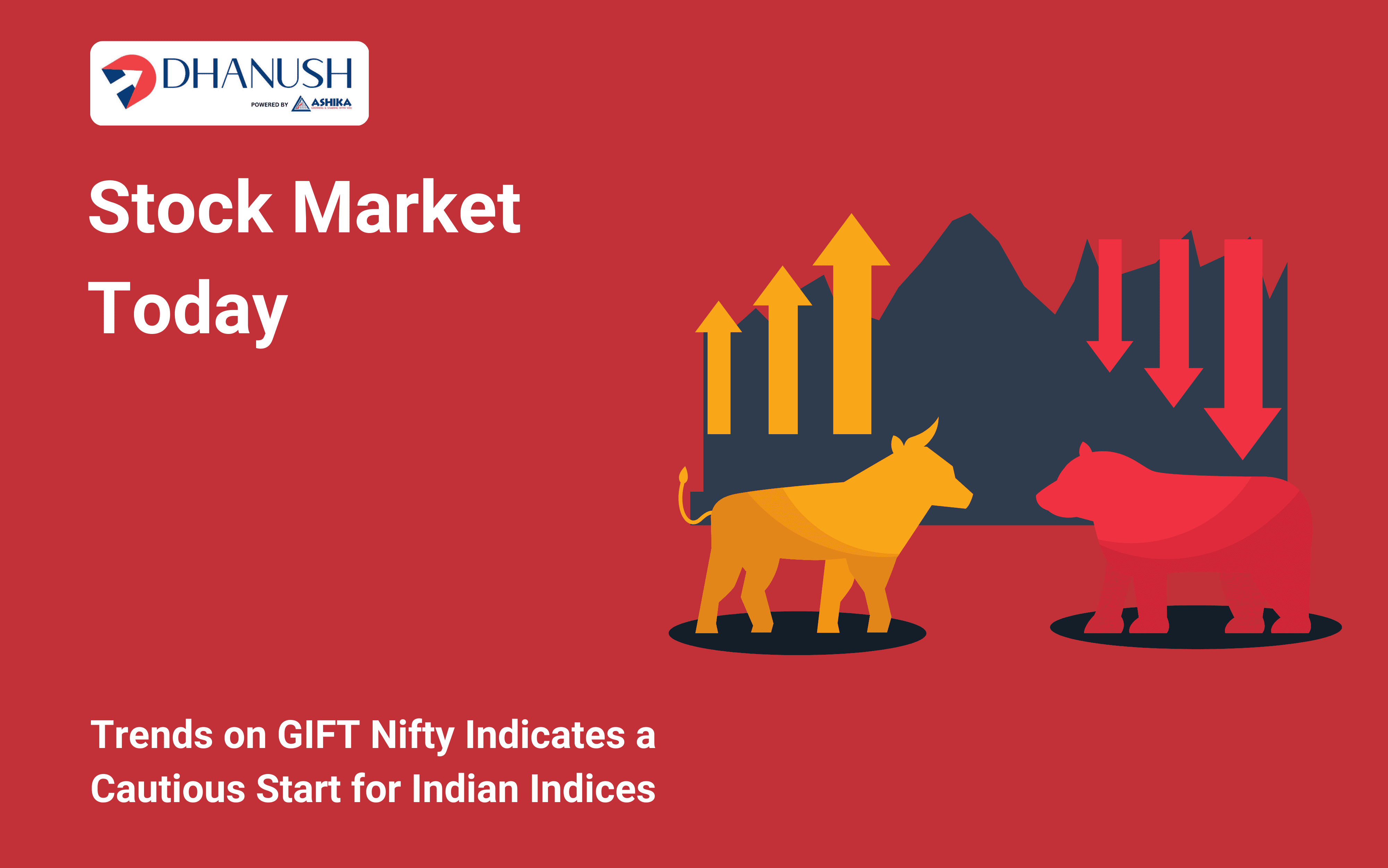 Stock Market Today: Trends on GIFT Nifty Indicates a Cautious Start for Indian Indices