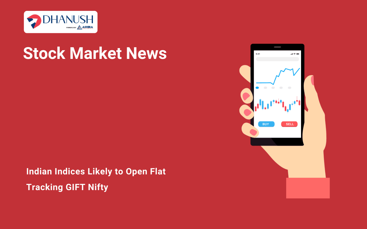 Stock Market News: Indian Indices Likely to Open Flat Tracking GIFT Nifty
