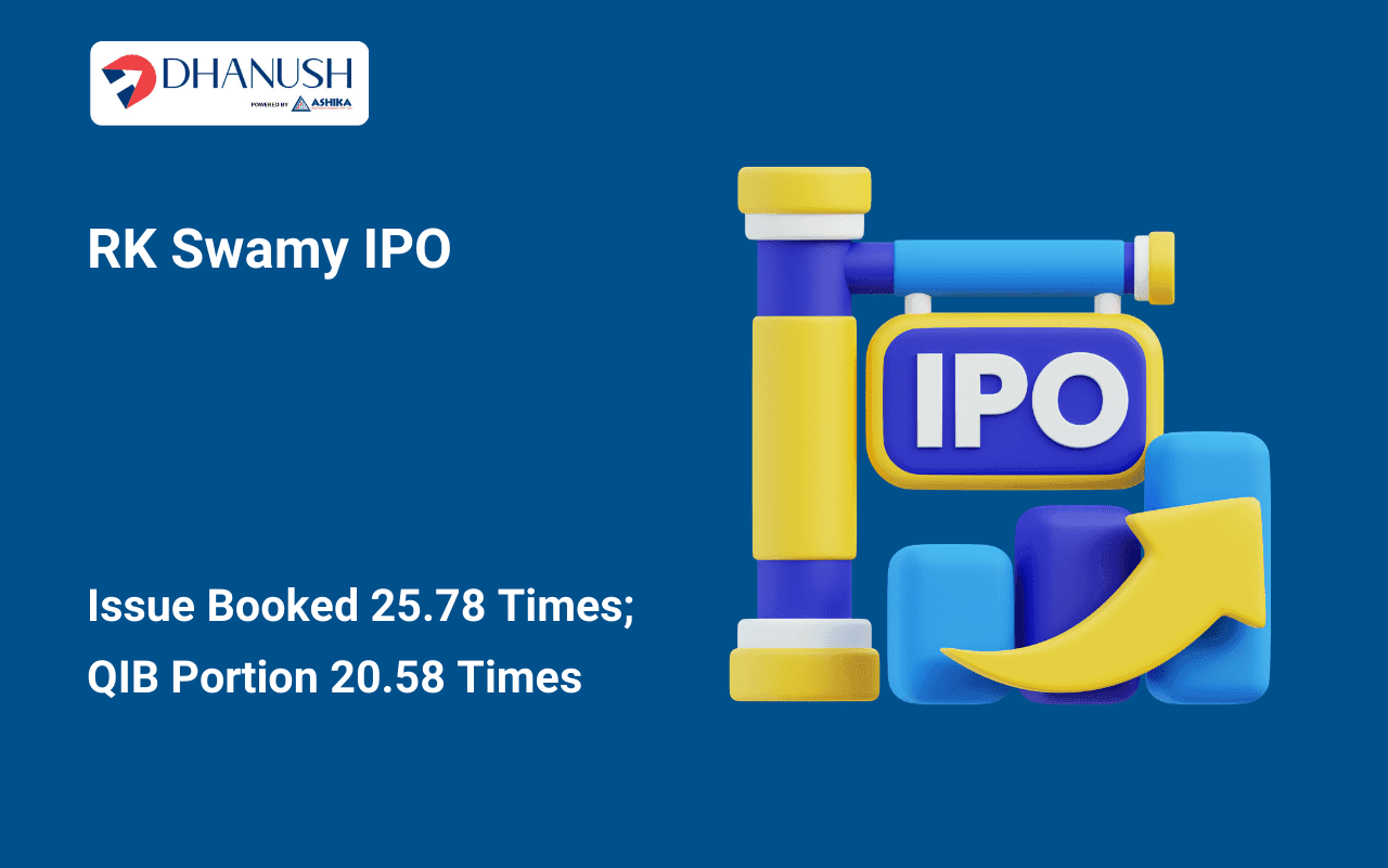 RK Swamy IPO: Issue Booked 25.78 Times; QIB Portion 20.58 Times