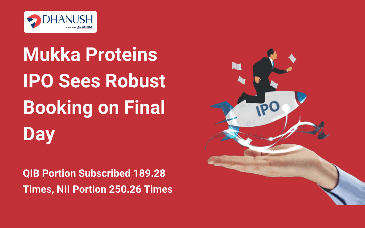 Mukka Proteins IPO Sees Robust Booking on Final Day; QIB Portion Subscribed 189.28 Times