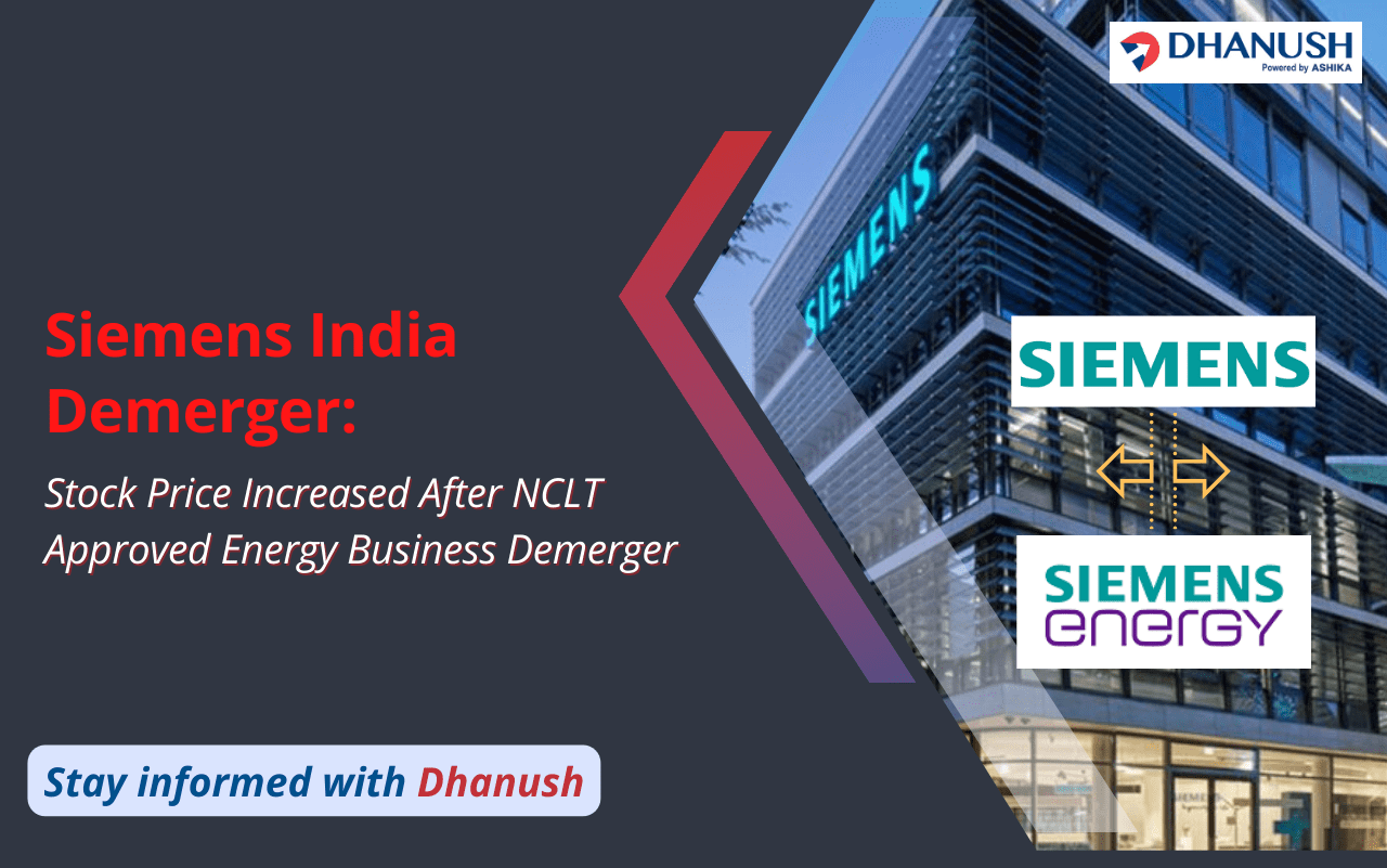 Siemens India Demerger: Stock Price Increased After NCLT Approved Energy Business Demerger