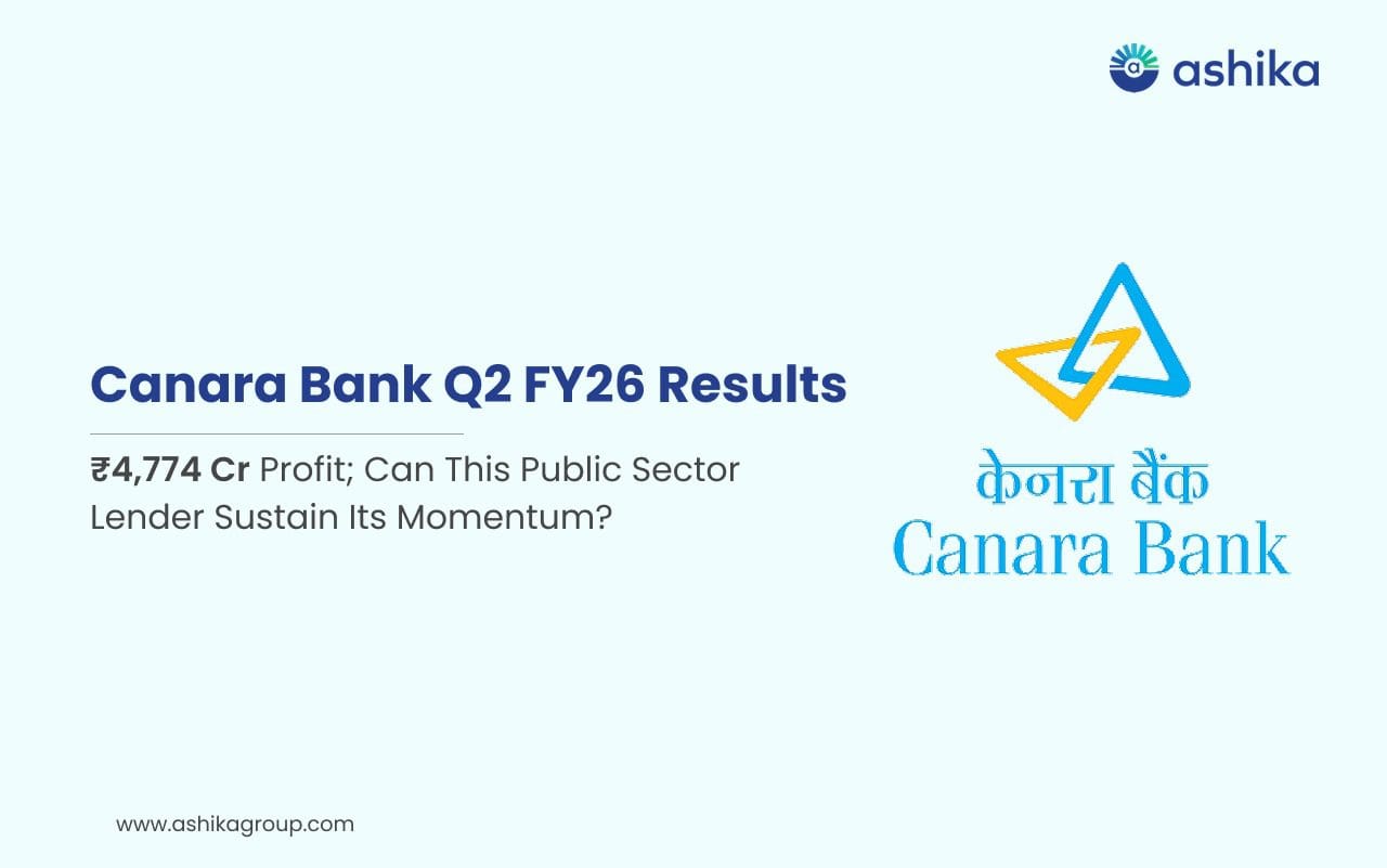 Canara Bank Q2 FY26 Results: ₹4,774 Cr Profit—Can This Public Sector Lender Sustain Its Momentum?