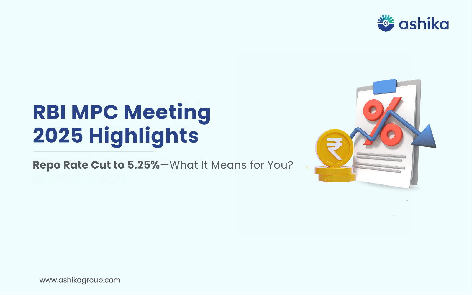 RBI MPC Meeting Highlights: Repo Rate Cut to 5.25% – What It Means for You?