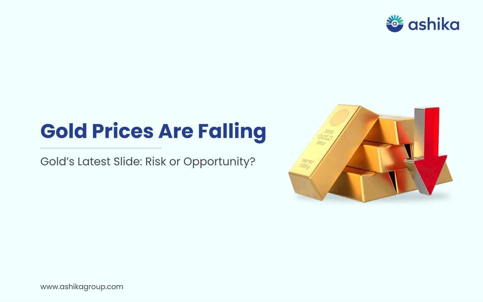 Gold Prices Are Falling: Risk or Opportunity?